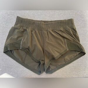 Lululemon Miles Ahead Shorts, Dark Olive